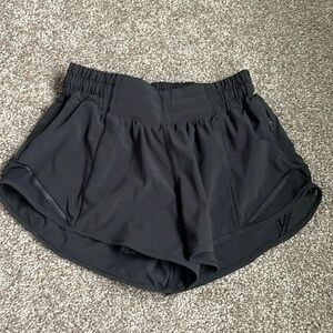 Lululemon Black 2 reg black athletic shorts